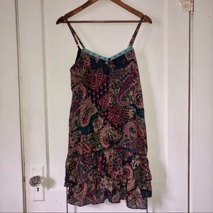 Bohemian Paisley Summer Dress